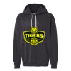 Unisex Garment-Dyed Lightweight Fleece Hooded Sweatshirt Thumbnail