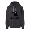 Unisex Garment-Dyed Lightweight Fleece Hooded Sweatshirt Thumbnail