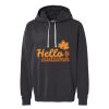 Unisex Garment-Dyed Lightweight Fleece Hooded Sweatshirt Thumbnail
