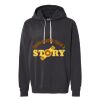 Unisex Garment-Dyed Lightweight Fleece Hooded Sweatshirt Thumbnail