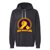 Unisex Garment-Dyed Lightweight Fleece Hooded Sweatshirt Thumbnail