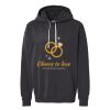 Unisex Garment-Dyed Lightweight Fleece Hooded Sweatshirt Thumbnail