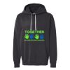 Unisex Garment-Dyed Lightweight Fleece Hooded Sweatshirt Thumbnail
