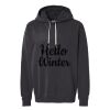 Unisex Garment-Dyed Lightweight Fleece Hooded Sweatshirt Thumbnail