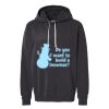 Unisex Garment-Dyed Lightweight Fleece Hooded Sweatshirt Thumbnail