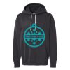 Unisex Garment-Dyed Lightweight Fleece Hooded Sweatshirt Thumbnail