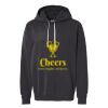 Unisex Garment-Dyed Lightweight Fleece Hooded Sweatshirt Thumbnail