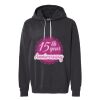Unisex Garment-Dyed Lightweight Fleece Hooded Sweatshirt Thumbnail