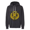 Unisex Garment-Dyed Lightweight Fleece Hooded Sweatshirt Thumbnail