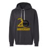 Unisex Garment-Dyed Lightweight Fleece Hooded Sweatshirt Thumbnail