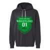 Unisex Garment-Dyed Lightweight Fleece Hooded Sweatshirt Thumbnail