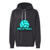 Unisex Garment-Dyed Lightweight Fleece Hooded Sweatshirt Thumbnail
