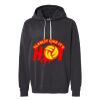Unisex Garment-Dyed Lightweight Fleece Hooded Sweatshirt Thumbnail