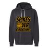 Unisex Garment-Dyed Lightweight Fleece Hooded Sweatshirt Thumbnail