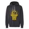 Unisex Garment-Dyed Lightweight Fleece Hooded Sweatshirt Thumbnail