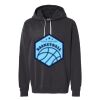 Unisex Garment-Dyed Lightweight Fleece Hooded Sweatshirt Thumbnail