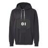 Unisex Garment-Dyed Lightweight Fleece Hooded Sweatshirt Thumbnail