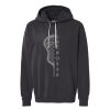 Unisex Garment-Dyed Lightweight Fleece Hooded Sweatshirt Thumbnail