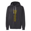 Unisex Garment-Dyed Lightweight Fleece Hooded Sweatshirt Thumbnail