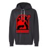 Unisex Garment-Dyed Lightweight Fleece Hooded Sweatshirt Thumbnail
