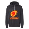Unisex Garment-Dyed Lightweight Fleece Hooded Sweatshirt Thumbnail