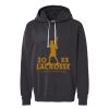 Unisex Garment-Dyed Lightweight Fleece Hooded Sweatshirt Thumbnail