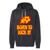 Unisex Garment-Dyed Lightweight Fleece Hooded Sweatshirt Thumbnail
