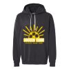 Unisex Garment-Dyed Lightweight Fleece Hooded Sweatshirt Thumbnail