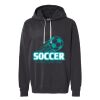 Unisex Garment-Dyed Lightweight Fleece Hooded Sweatshirt Thumbnail