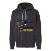 Unisex Garment-Dyed Lightweight Fleece Hooded Sweatshirt Thumbnail