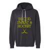 Unisex Garment-Dyed Lightweight Fleece Hooded Sweatshirt Thumbnail