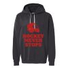 Unisex Garment-Dyed Lightweight Fleece Hooded Sweatshirt Thumbnail