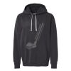 Unisex Garment-Dyed Lightweight Fleece Hooded Sweatshirt Thumbnail