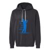 Unisex Garment-Dyed Lightweight Fleece Hooded Sweatshirt Thumbnail