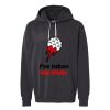 Unisex Garment-Dyed Lightweight Fleece Hooded Sweatshirt Thumbnail