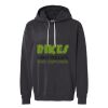 Unisex Garment-Dyed Lightweight Fleece Hooded Sweatshirt Thumbnail