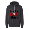 Unisex Garment-Dyed Lightweight Fleece Hooded Sweatshirt Thumbnail