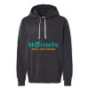 Unisex Garment-Dyed Lightweight Fleece Hooded Sweatshirt Thumbnail