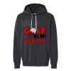 Unisex Garment-Dyed Lightweight Fleece Hooded Sweatshirt Thumbnail