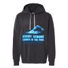 Unisex Garment-Dyed Lightweight Fleece Hooded Sweatshirt Thumbnail