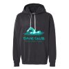 Unisex Garment-Dyed Lightweight Fleece Hooded Sweatshirt Thumbnail