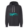 Unisex Garment-Dyed Lightweight Fleece Hooded Sweatshirt Thumbnail