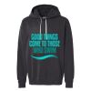 Unisex Garment-Dyed Lightweight Fleece Hooded Sweatshirt Thumbnail