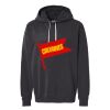 Unisex Garment-Dyed Lightweight Fleece Hooded Sweatshirt Thumbnail