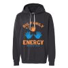 Unisex Garment-Dyed Lightweight Fleece Hooded Sweatshirt Thumbnail