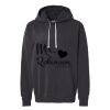 Unisex Garment-Dyed Lightweight Fleece Hooded Sweatshirt Thumbnail