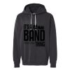 Unisex Garment-Dyed Lightweight Fleece Hooded Sweatshirt Thumbnail