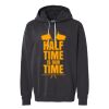 Unisex Garment-Dyed Lightweight Fleece Hooded Sweatshirt Thumbnail