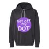 Unisex Garment-Dyed Lightweight Fleece Hooded Sweatshirt Thumbnail