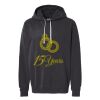 Unisex Garment-Dyed Lightweight Fleece Hooded Sweatshirt Thumbnail